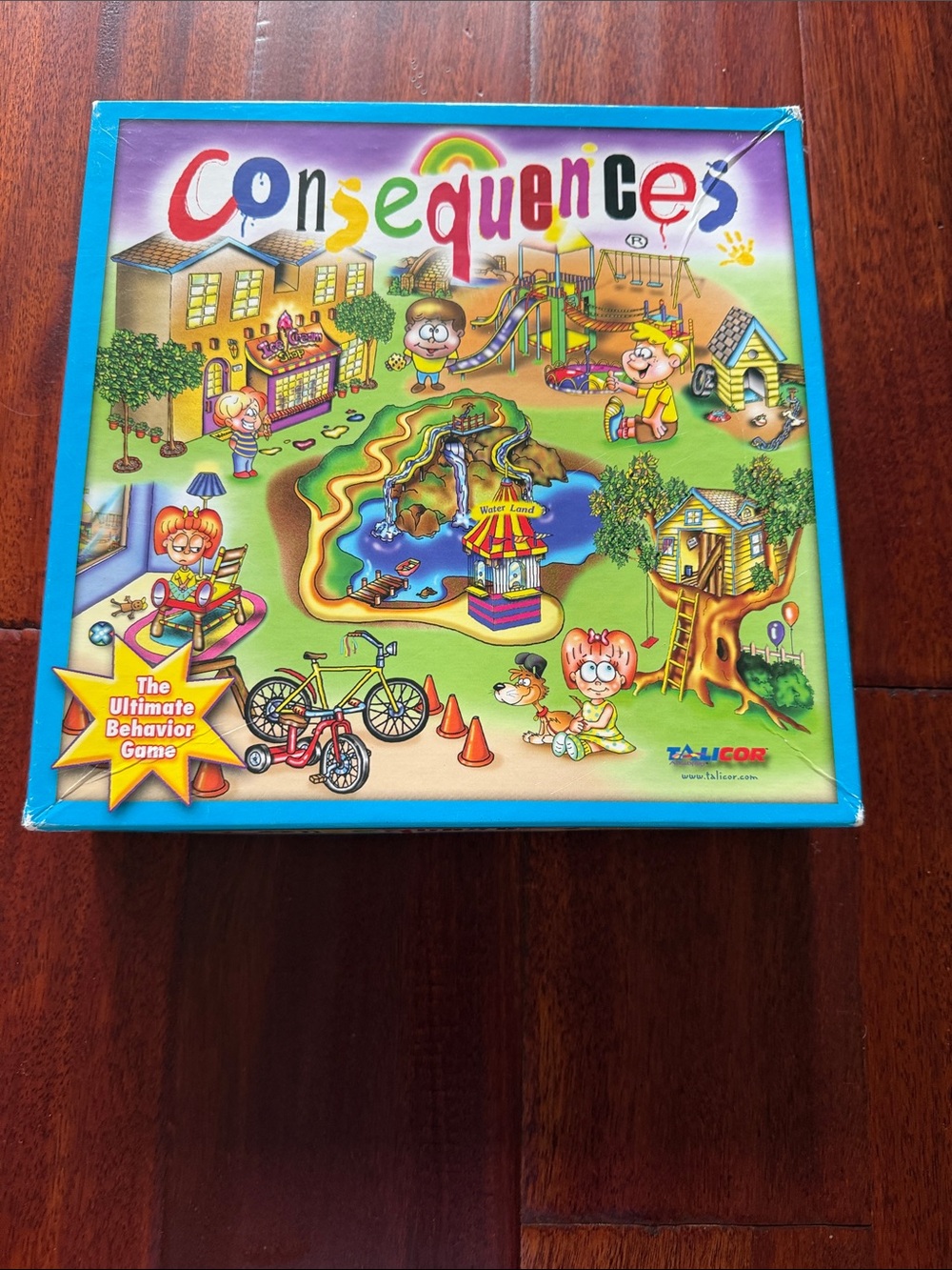 Consequences Kids Board Game - Colorful
